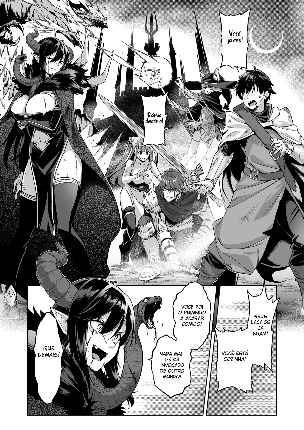 A Rainha Demônio Intrusa e Uma Vida de Sexo Intenso Sem Camisinha Ao Lado Dela – Doujinshi – Versão Brasileira A Rainha Demônio Intrusa e Uma Vida de Sexo Intenso Sem Camisinha Ao Lado Dela – Doujinshi – Versão Brasileira