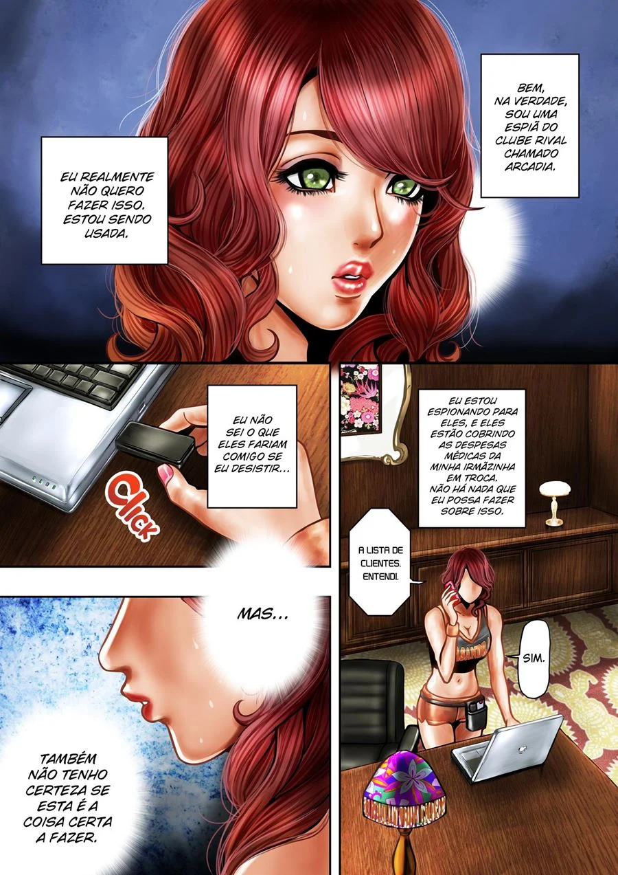 Bitch on the Pole Vol.2 – Hentai – Quadrinho em PT-BR