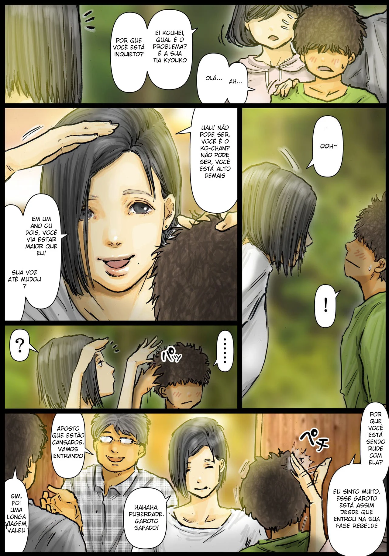 A Buceta da Minha Tia é Incrível – Manga Hentai – Português do Brasil