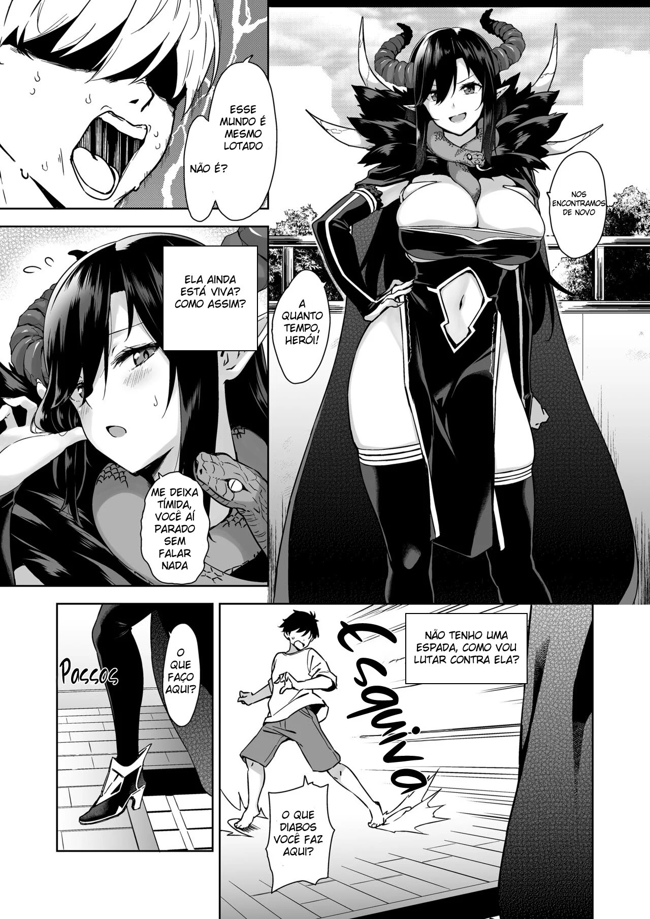 A Rainha Demônio Intrusa e Uma Vida de Sexo Intenso Sem Camisinha Ao Lado Dela – Doujinshi – Versão Brasileira A Rainha Demônio Intrusa e Uma Vida de Sexo Intenso Sem Camisinha Ao Lado Dela – Doujinshi – Versão Brasileira