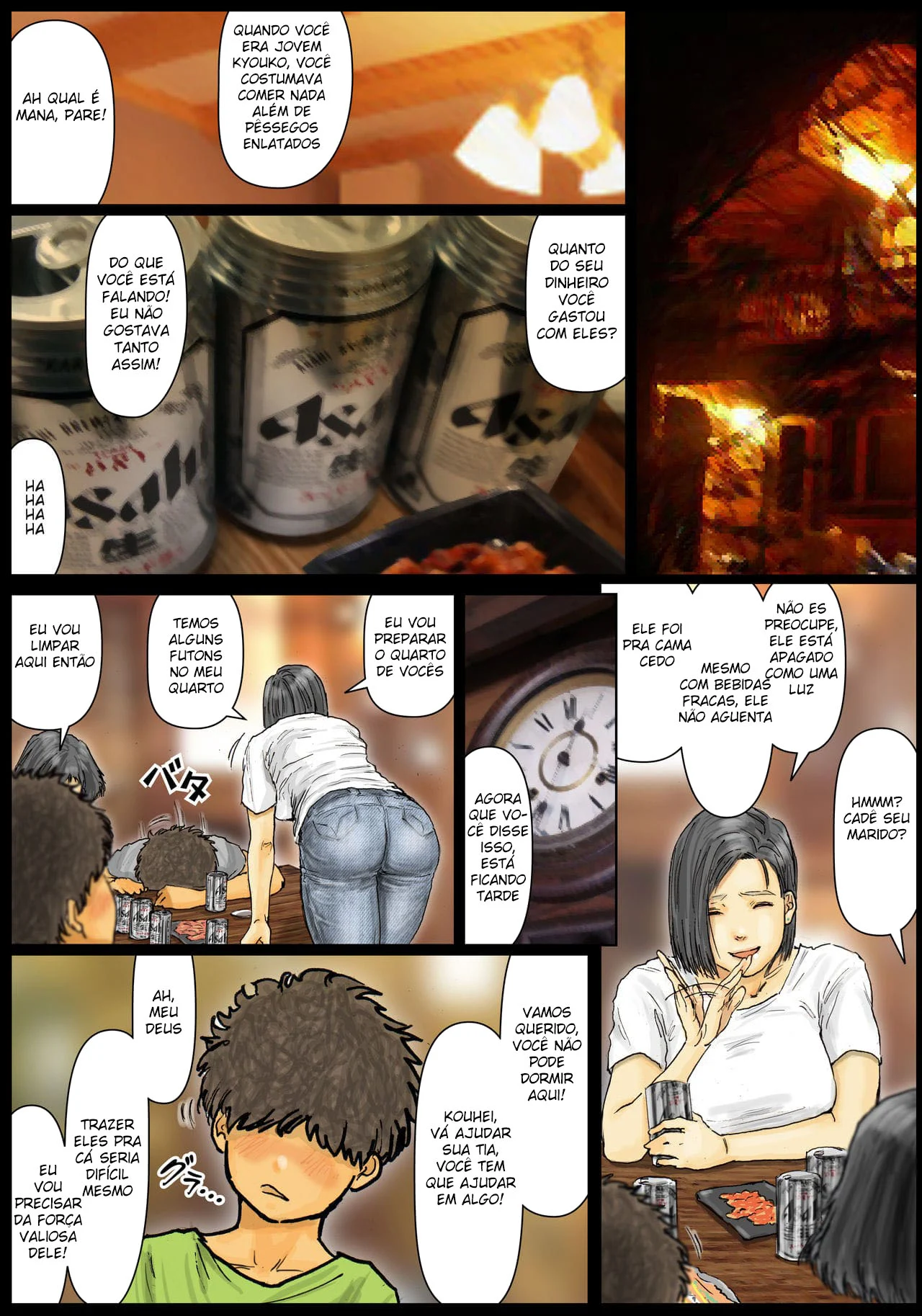 A Buceta da Minha Tia é Incrível – Manga Hentai – Português do Brasil