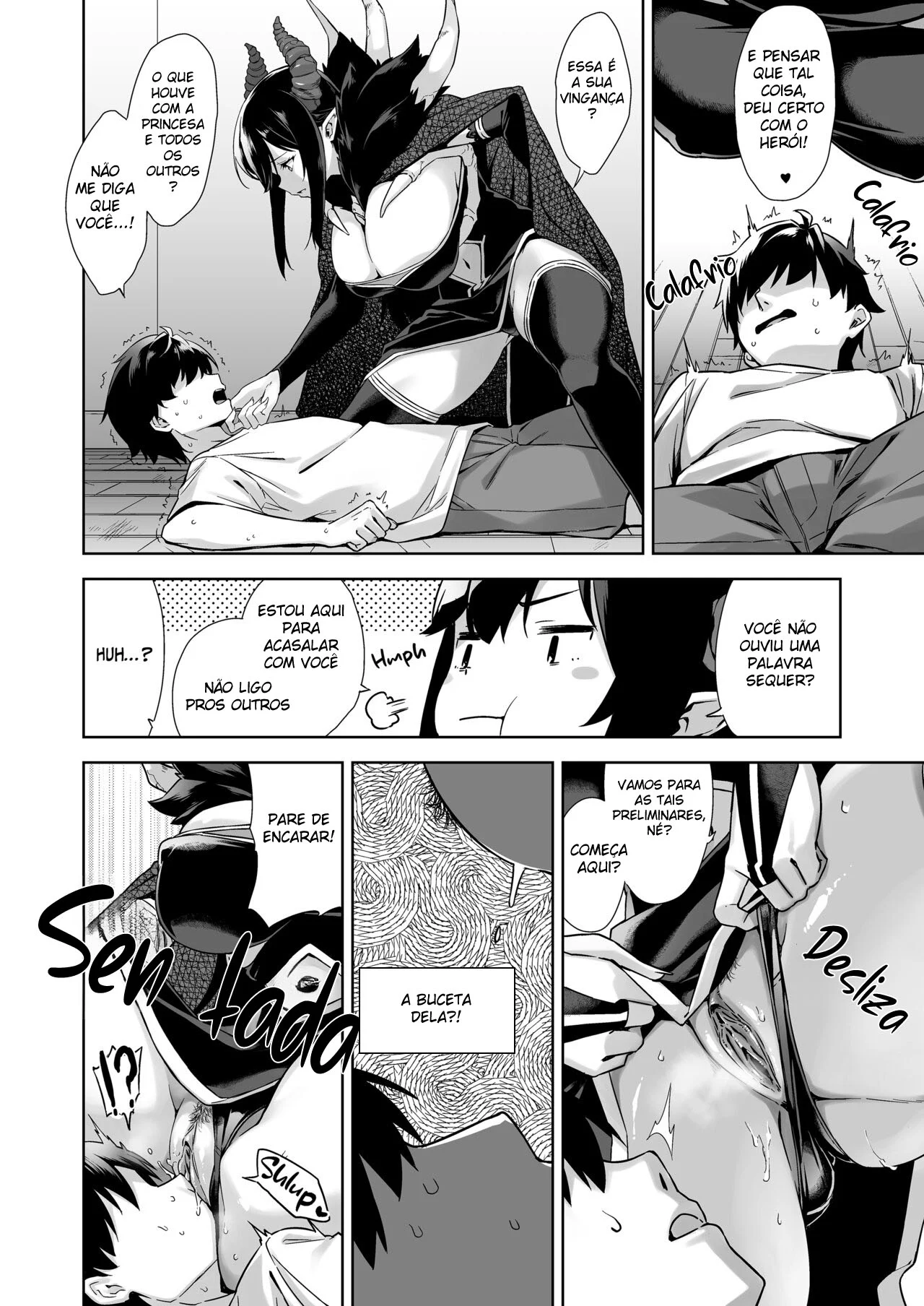 A Rainha Demônio Intrusa e Uma Vida de Sexo Intenso Sem Camisinha Ao Lado Dela – Doujinshi – Versão Brasileira A Rainha Demônio Intrusa e Uma Vida de Sexo Intenso Sem Camisinha Ao Lado Dela – Doujinshi – Versão Brasileira