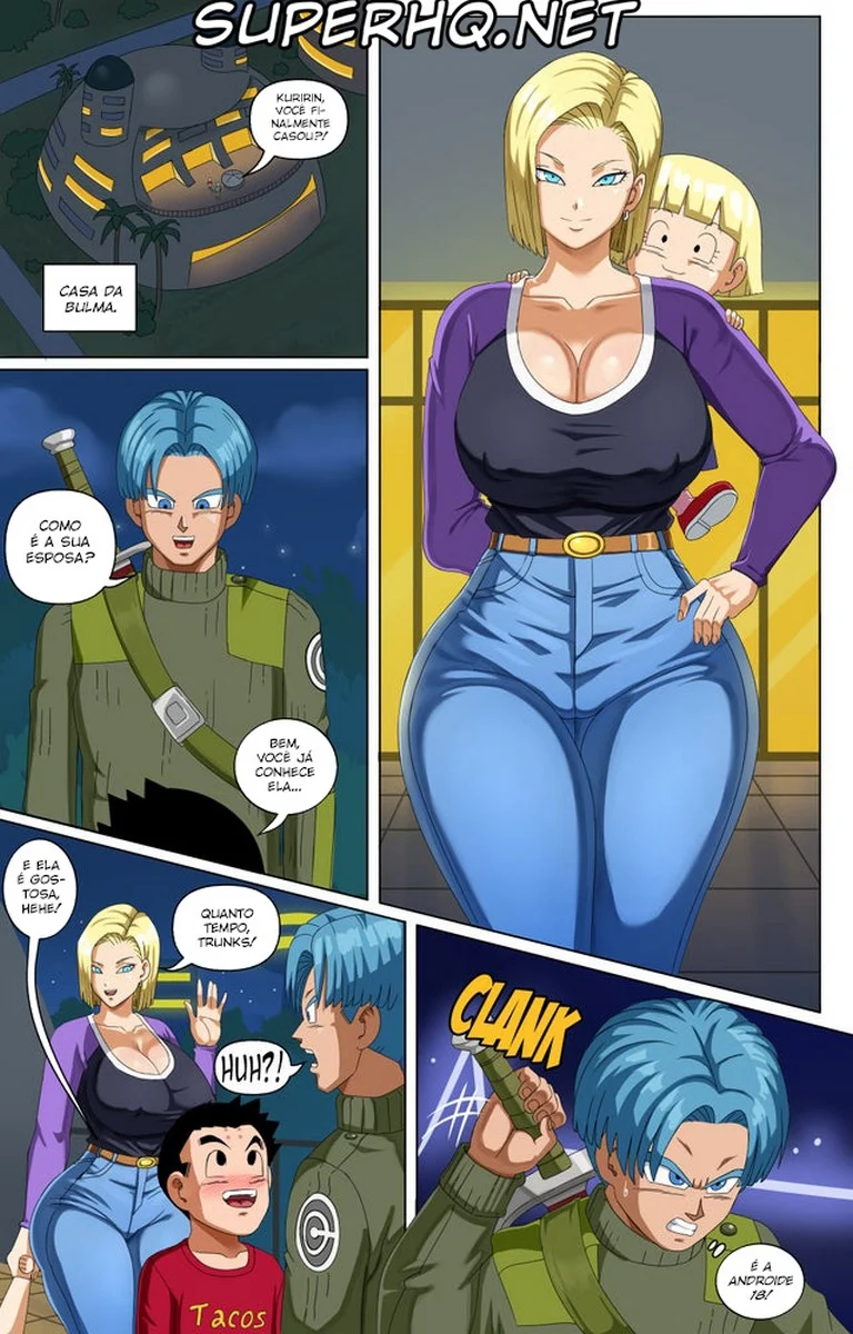Android 18 and Trunks – Dragon Ball Porno – Sem Censura