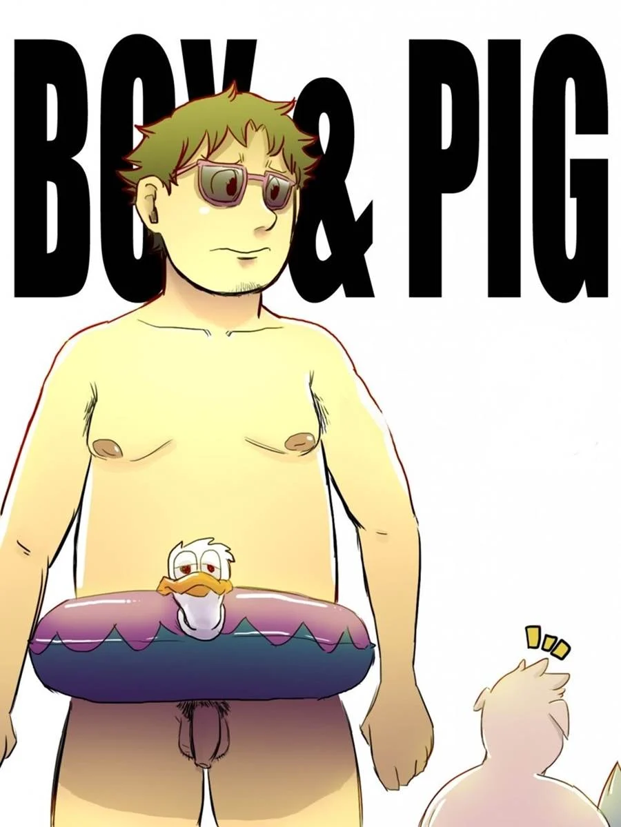 Boy & Pig – Gay Cartoon – Falas em PT-BR