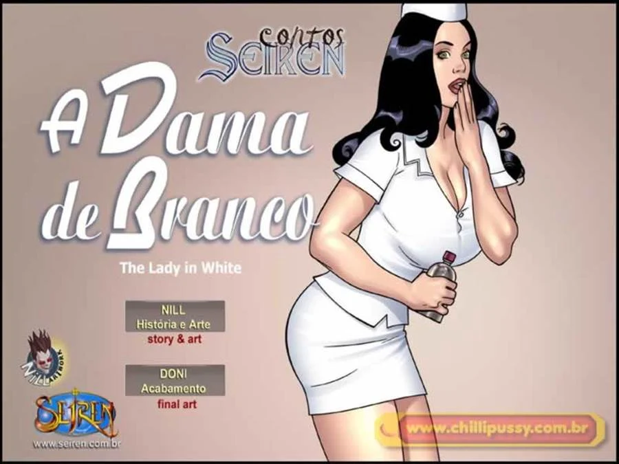 A Dama de Branco – Comics Porno – Sem Censura