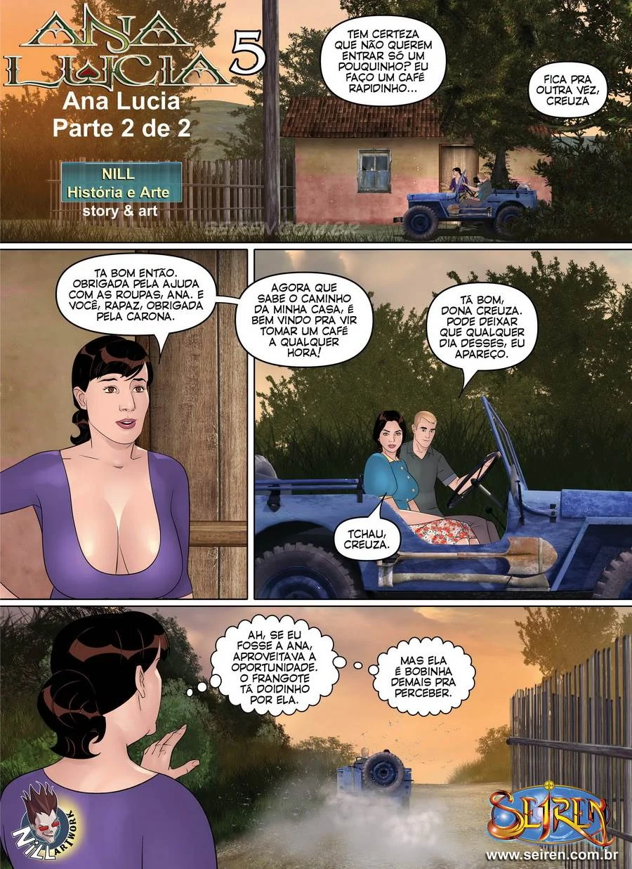 Ana Lucia 5 – Comics Porno – Português do Brasil