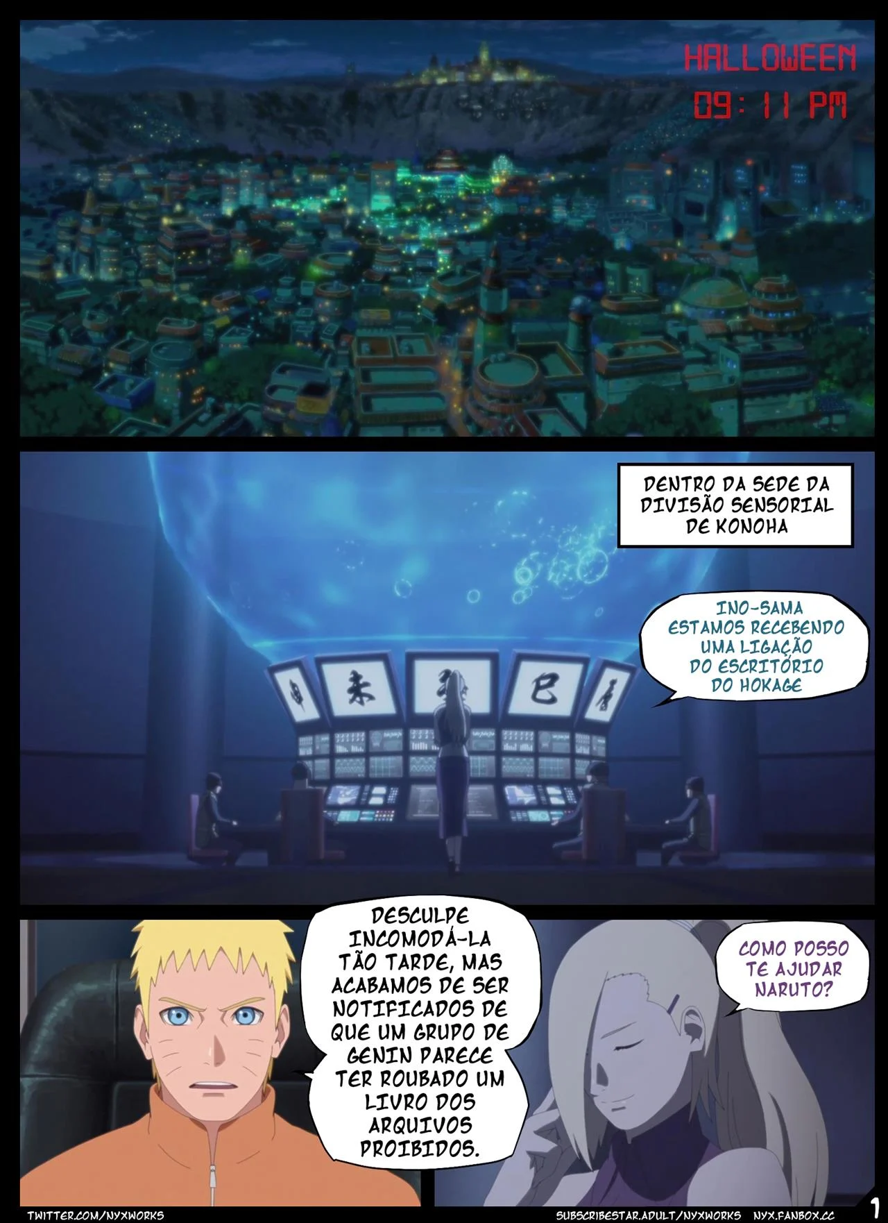 A Noite do Ritual – Manga Hentai – Português do Brasil