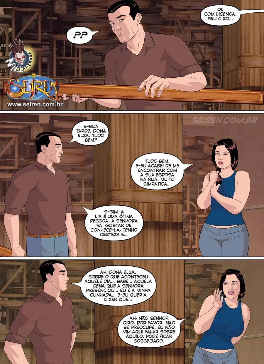 As Aventuras sexuais de Lia 14 – HQ Traição – Versão Completa