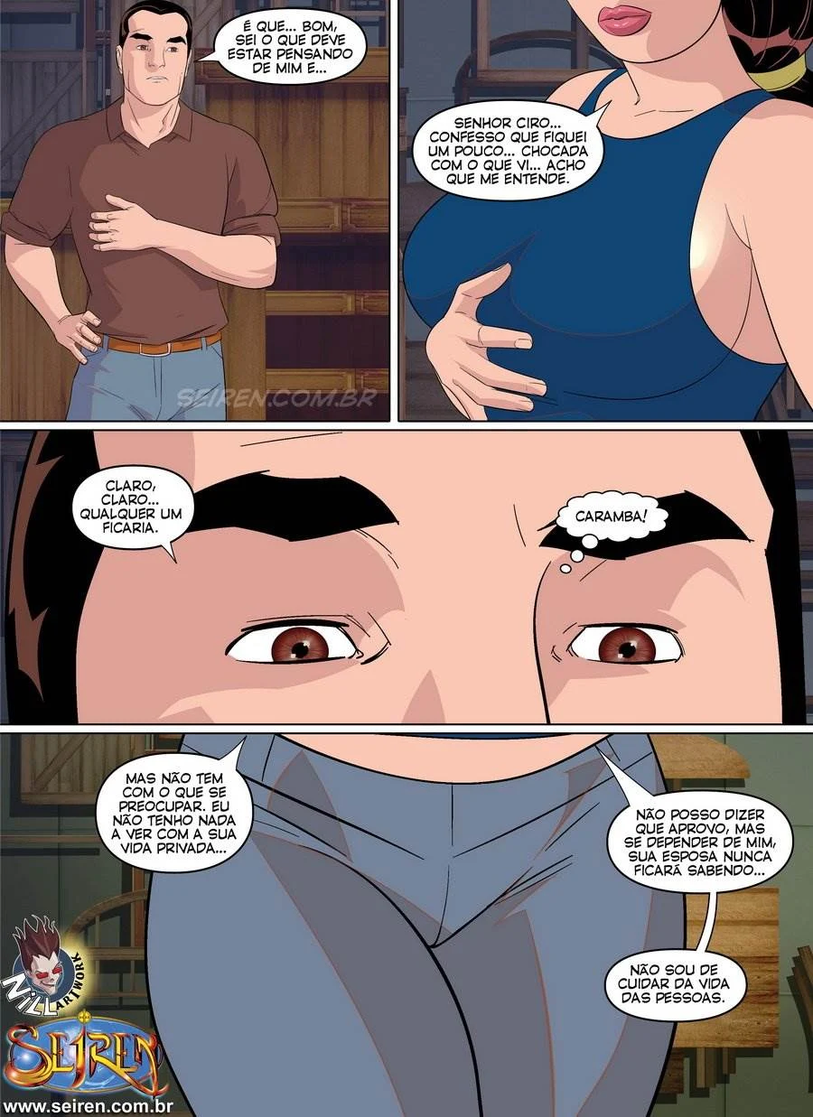 As Aventuras sexuais de Lia 14 – HQ Traição – Versão Completa