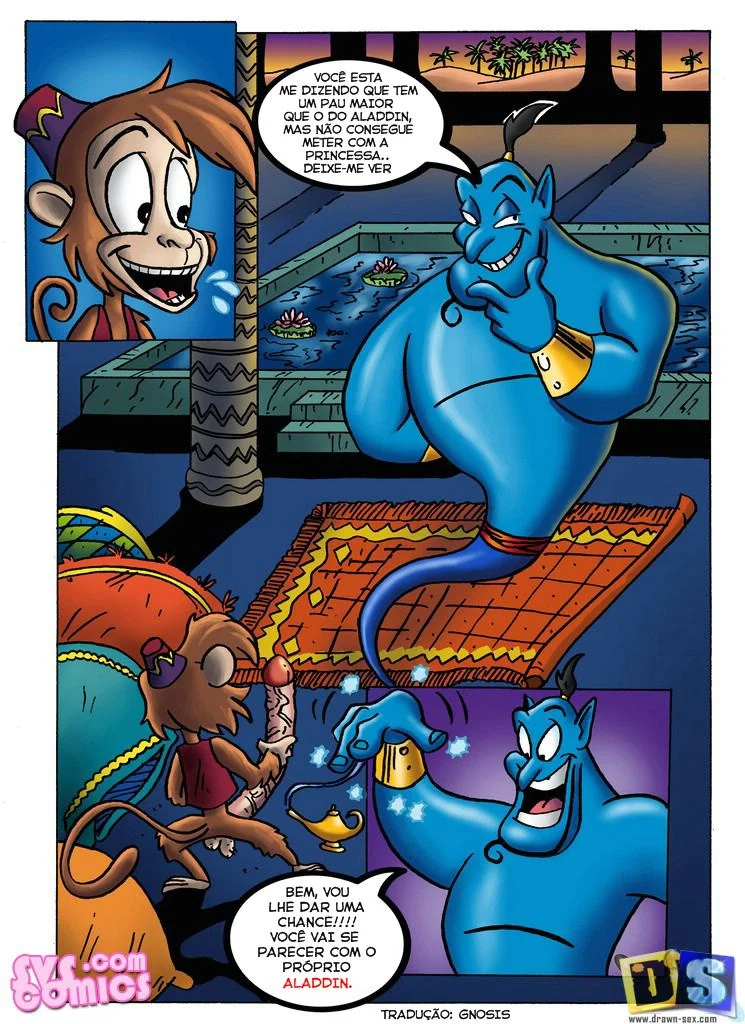 Aladin Cartoon porno comendo a princesinha – Cartoon Pornô – Traduzido para Português
