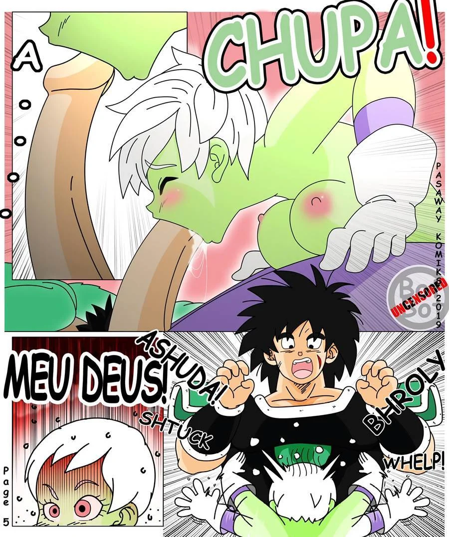 Broly comendo Cheelai – Dragon Ball Porno – Português do Brasil