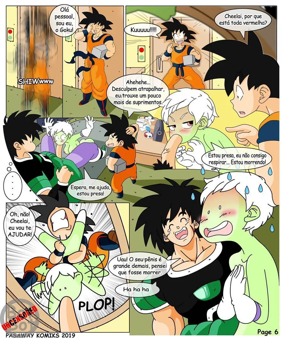 Broly comendo Cheelai – Dragon Ball Porno – Português do Brasil