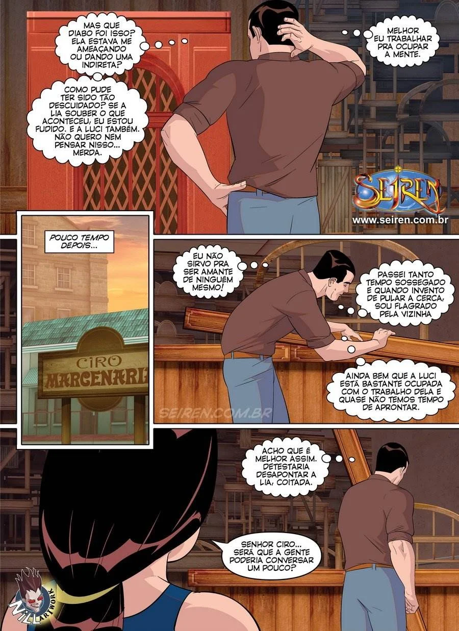 As Aventuras sexuais de Lia 14 – HQ Traição – Versão Completa