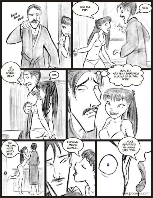 Ay papi 06 quadrinhos porno pai comendo cu da filha – Hentai Incesto – Português do Brasil