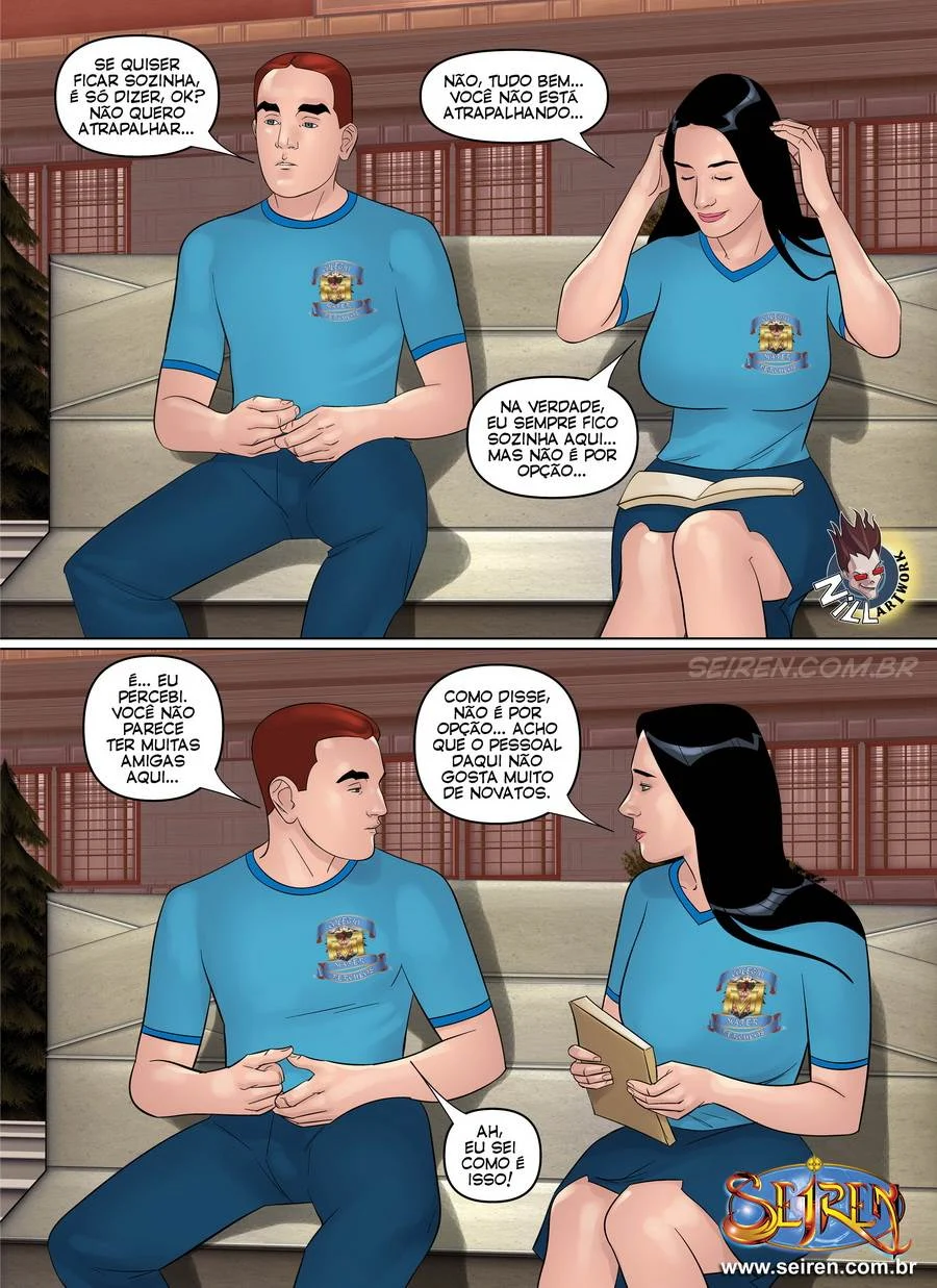 Colegiais capítulo 04 – Colegiais Pornô – Versão Brasileira