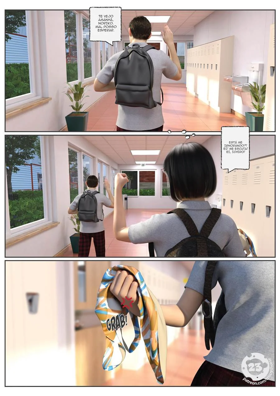 A Friend in Heat – Lesbicas Porno – Versão PT-BR