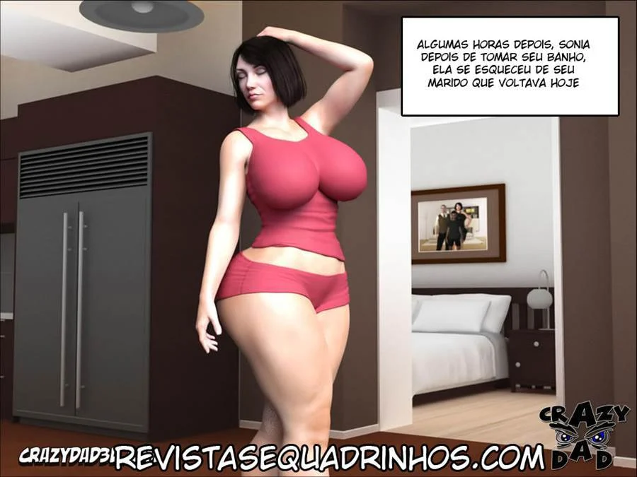 Escandaloso: Transando com a Madrasta - Hentai 3D Completamente Dublado em Português