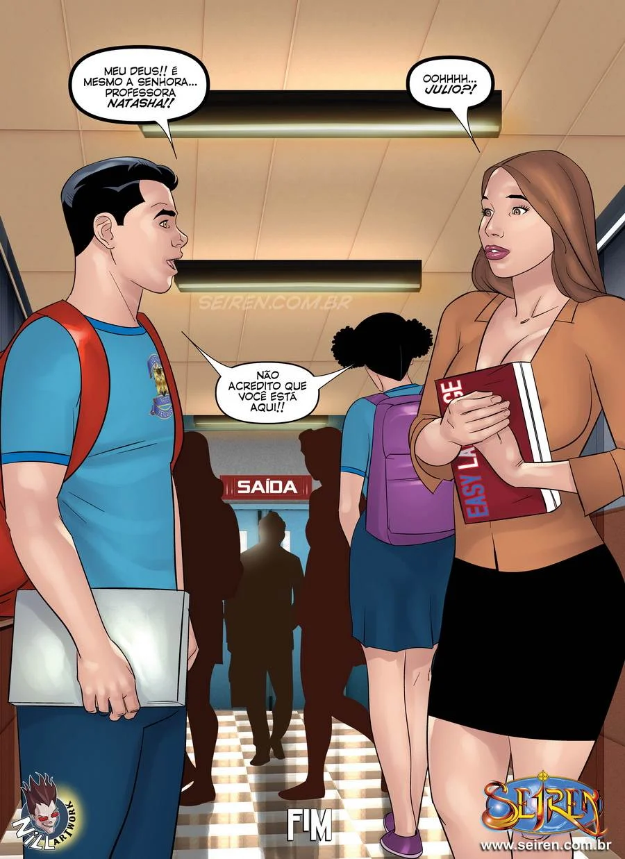 Colegiais capítulo 04 – Colegiais Pornô – Versão Brasileira