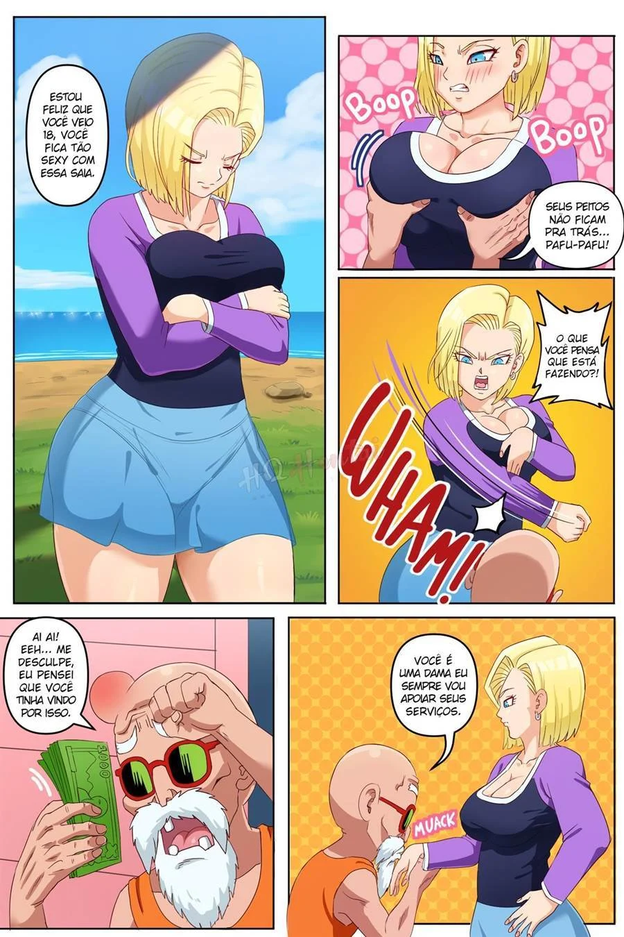Android 18 NTR Ep. 1 – HQ Traição – Sem Cortes