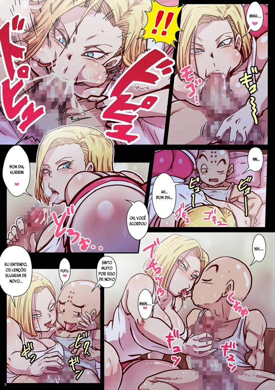 Chou Gekiroku! Shasei no Shunkan! Jinzou Ningen 24 – Dragon Ball Porno – Versão Brasileira