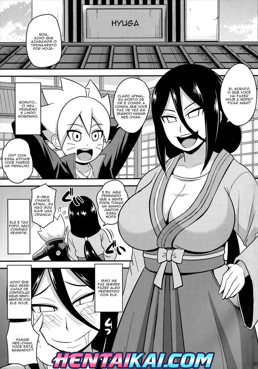Boruto comendo Hanabi – Hentai Incesto – Traduzido para Português