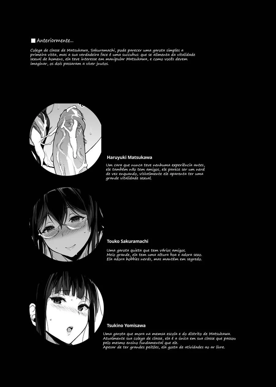 A Vida com uma Succubus 2 – Hentai Preto e Branco – Falas em PT-BR