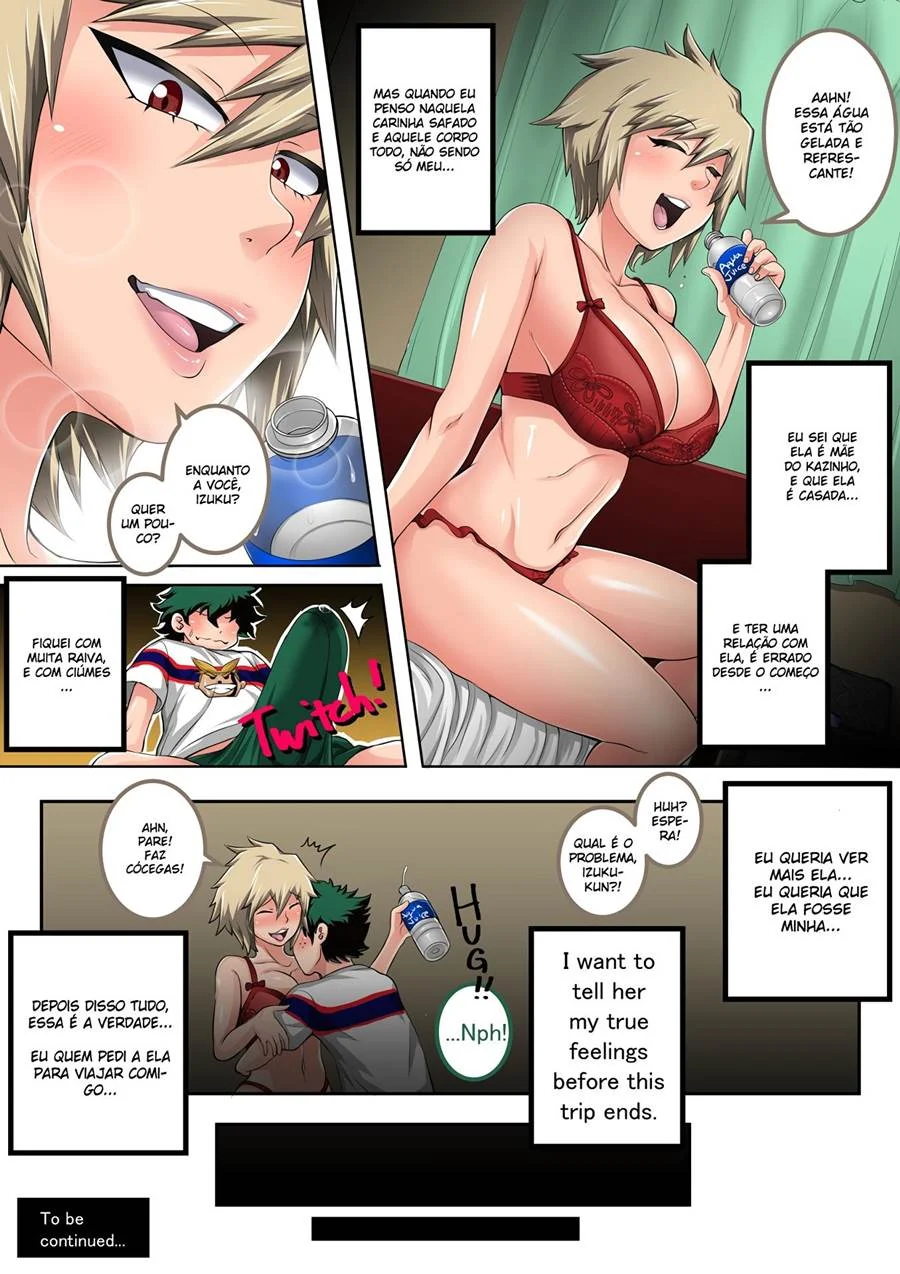 Boku no Harem Academia Bakugou Mama to no Natsuyasumi Zenpen – Manga Hentai – Versão em Português