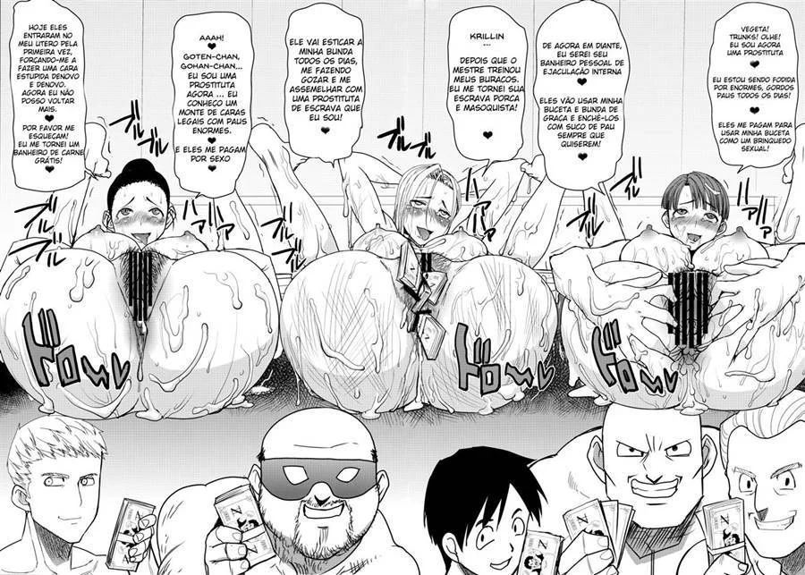 As esposas prostitutas – Hentai Preto e Branco – Versão em Português
