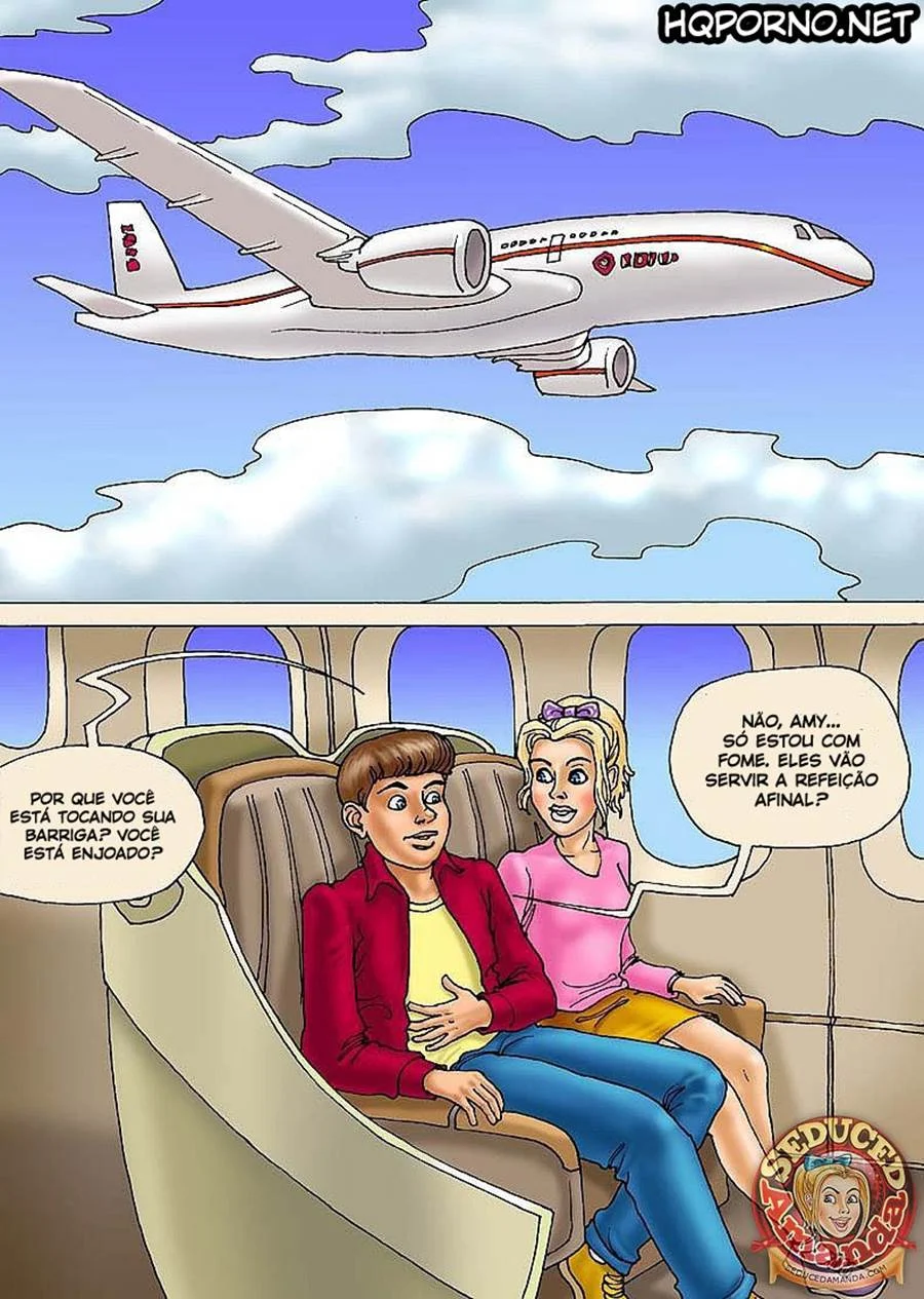 Adventure on a Plane – Cartoon Pornô – Falas em PT-BR