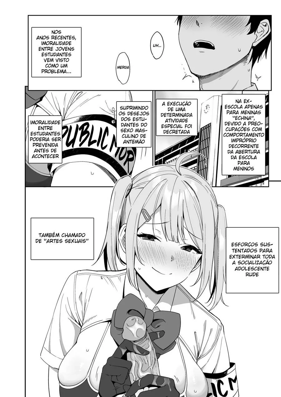 ATOS SEXUAIS com um Membro do Comitê da Moral Pública – Hentai Preto e Branco – Versão Completa