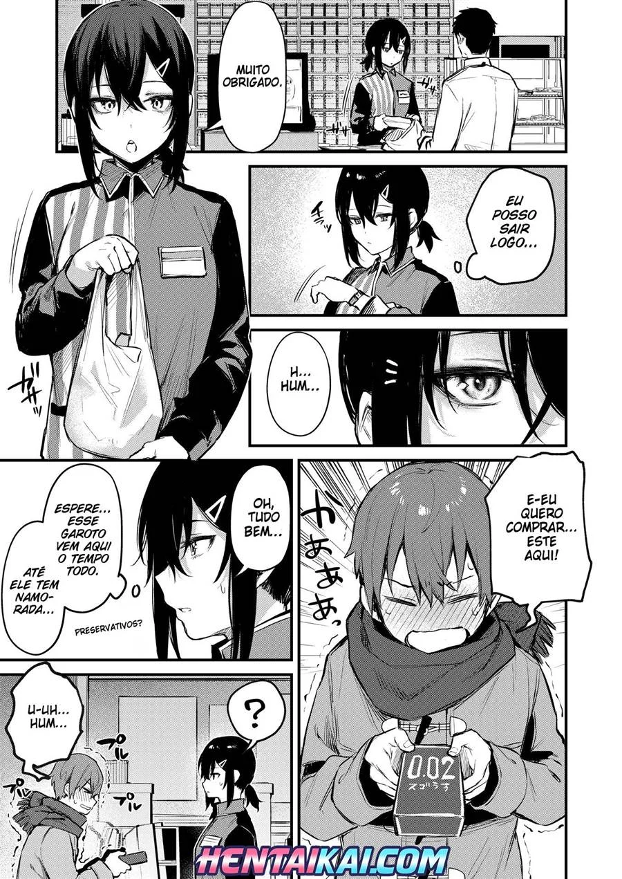 Batsu Game de Onee – Hentai Preto e Branco – Quadrinho em PT-BR