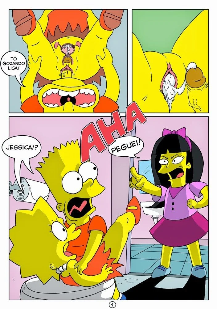 Bart Simpson De Pau Duro – Cartoon Pornô – Versão PT-BR