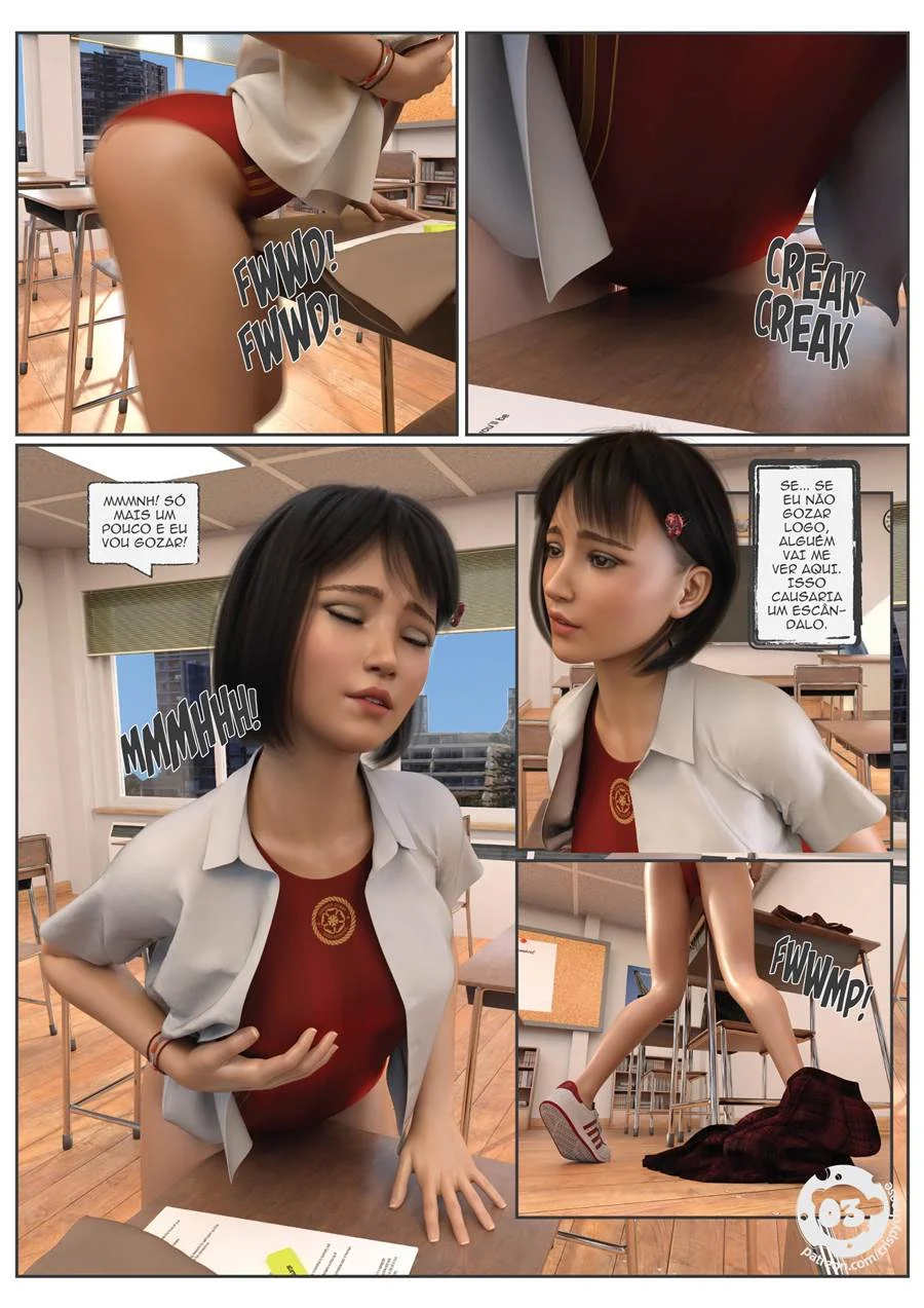 A Friend in Heat – Lesbicas Porno – Versão PT-BR