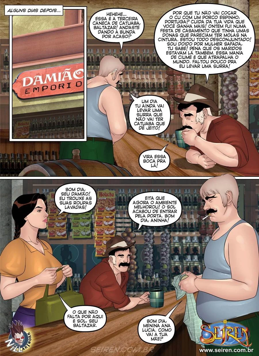 Ana Lucia 4 – Comics Porno – Sem Cortes Ana Lucia 4 – Comics Porno – Sem Cortes