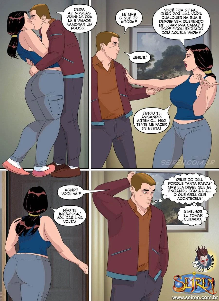 As Aventuras sexuais de Lia 14 – HQ Traição – Versão Completa