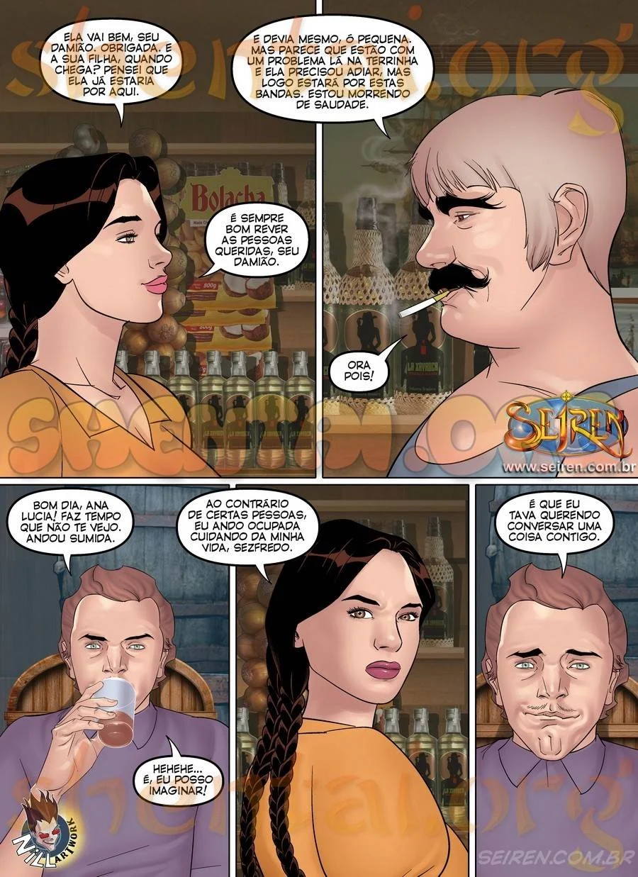 Ana Lucia 4 – Comics Porno – Sem Cortes Ana Lucia 4 – Comics Porno – Sem Cortes