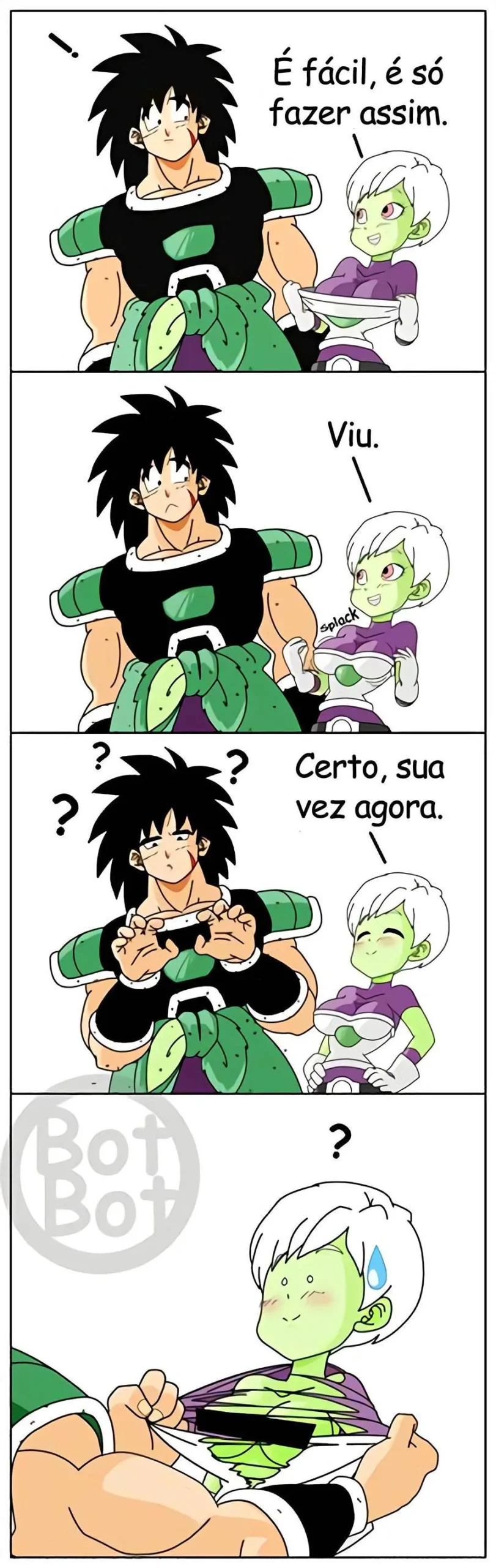 Broly comendo Cheelai – Dragon Ball Porno – Português do Brasil