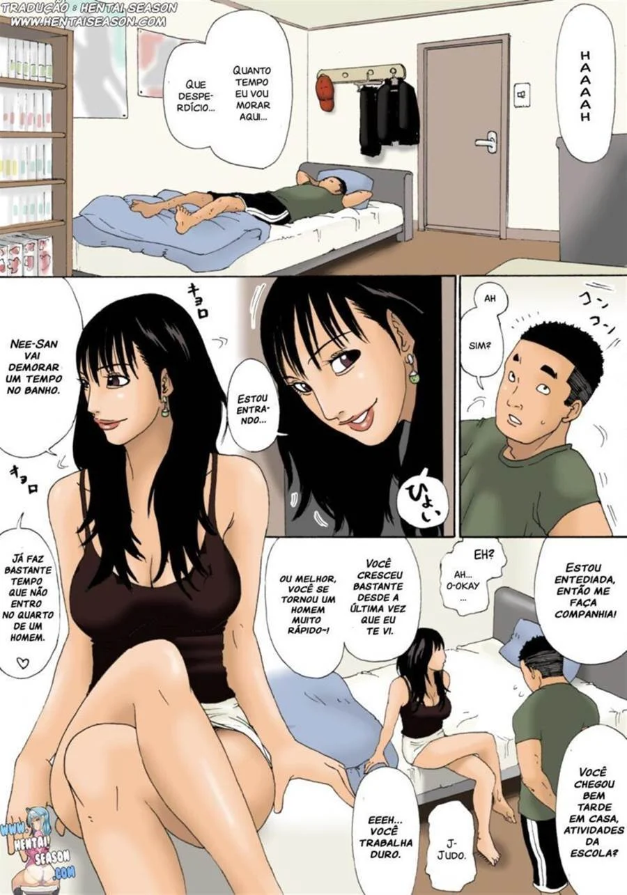 A visita da tia gostosa – Hentai Incesto – Versão Completa