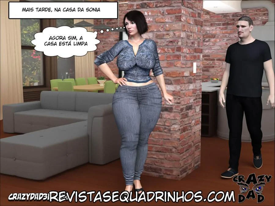 Escandaloso: Transando com a Madrasta - Hentai 3D Completamente Dublado em Português