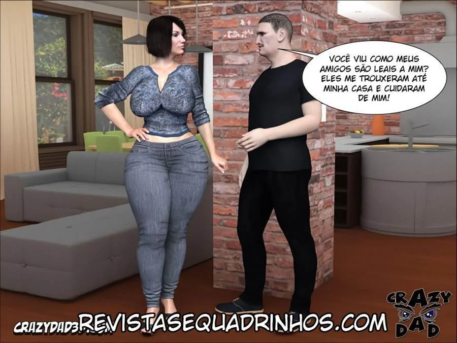 Escandaloso: Transando com a Madrasta - Hentai 3D Completamente Dublado em Português
