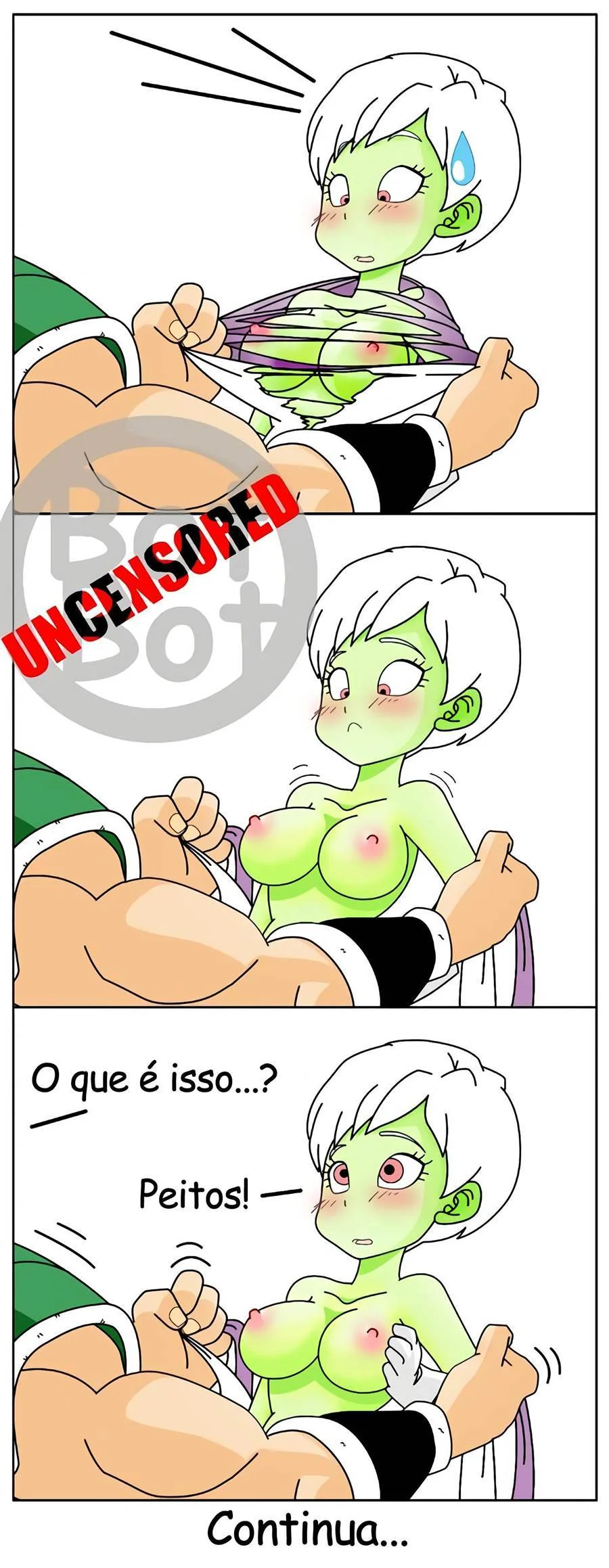 Broly comendo Cheelai – Dragon Ball Porno – Português do Brasil