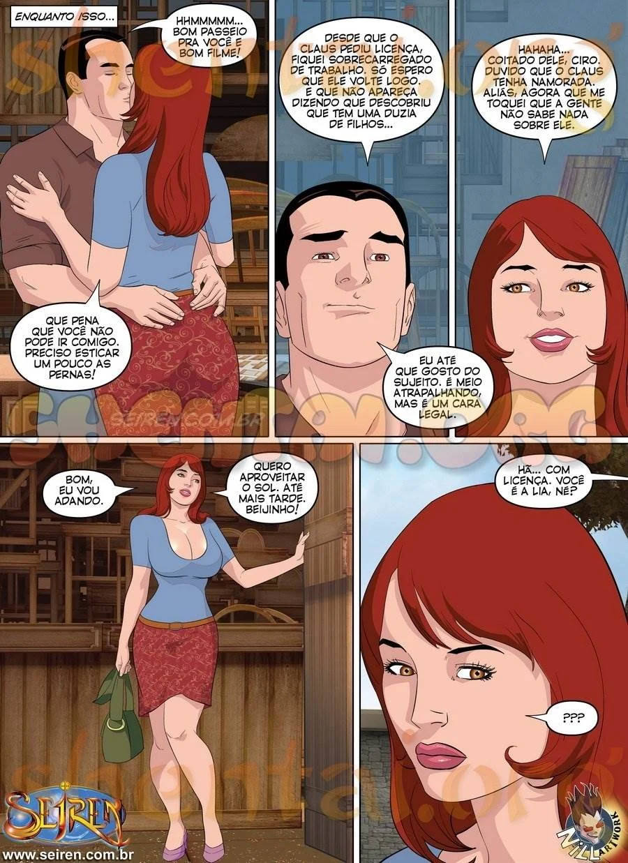 As Aventuras sexuais de Lia 14 – HQ Traição – Versão Completa