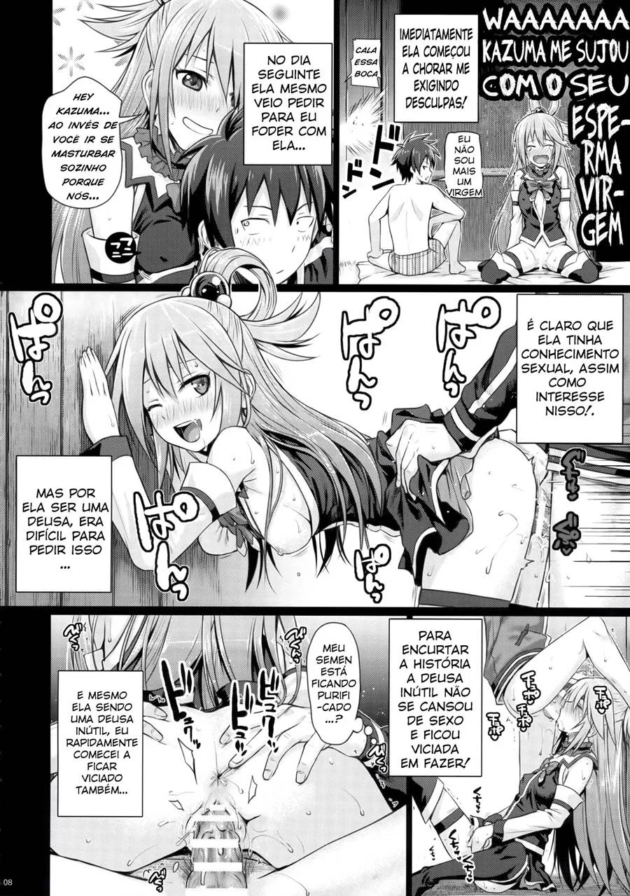 CHOYGEDO! – KonoSuba Hentai – Quadrinho em PT-BR