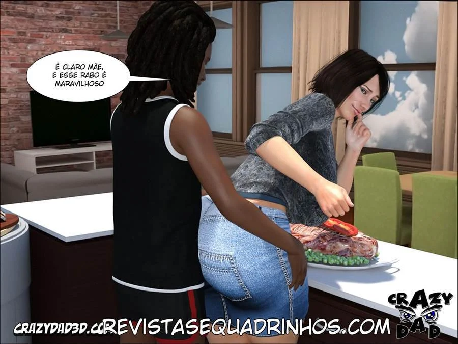 Comendo mãe adotiva 6 – HQ Traição – Traduzido para Português