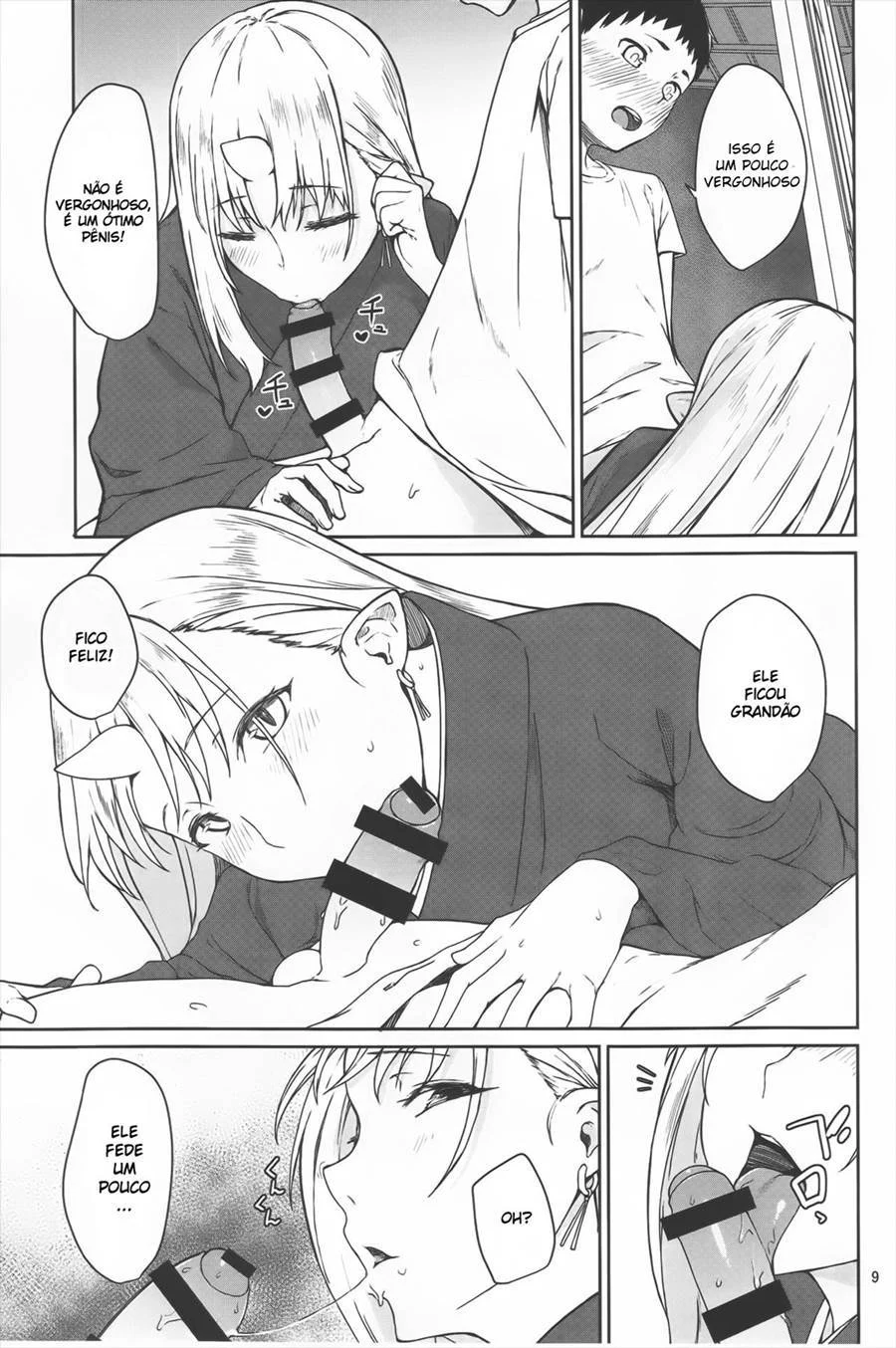 A Casa da Oni – Hentai Preto e Branco – Versão em Português