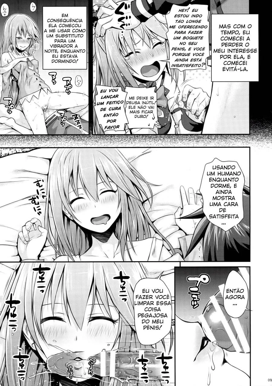 CHOYGEDO! – KonoSuba Hentai – Quadrinho em PT-BR