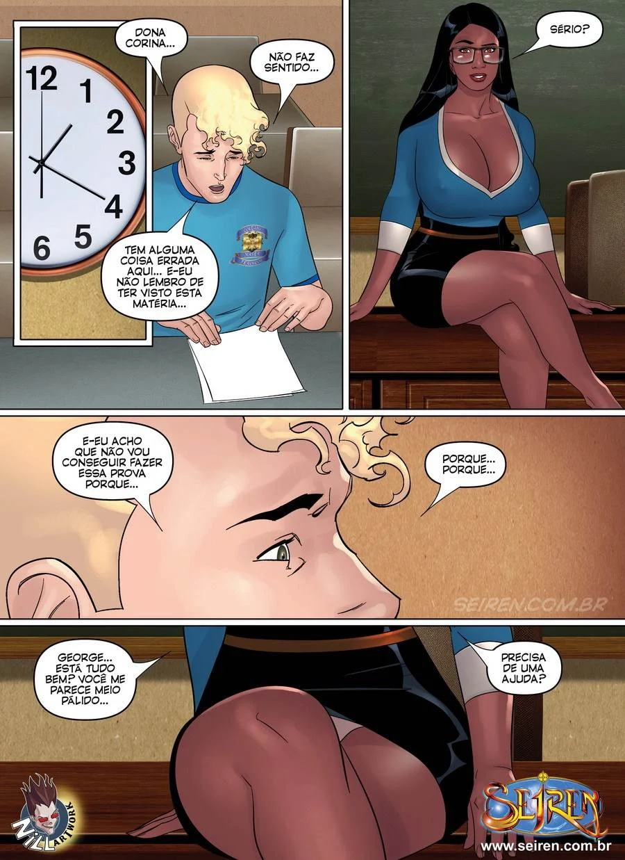 Colegiais capítulo 04 – Colegiais Pornô – Versão Brasileira