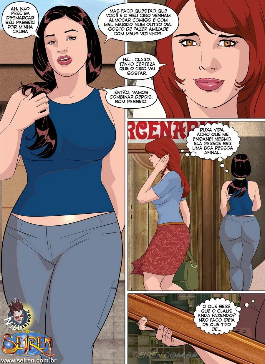 As Aventuras sexuais de Lia 14 – HQ Traição – Versão Completa