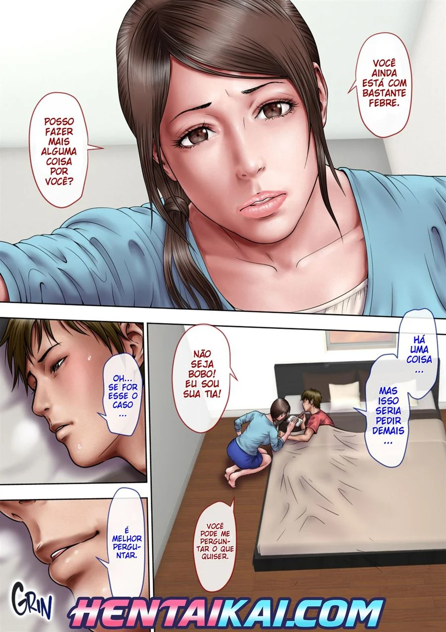 A tia que eu sempre amei – Hentai Incesto – Traduzido para Português