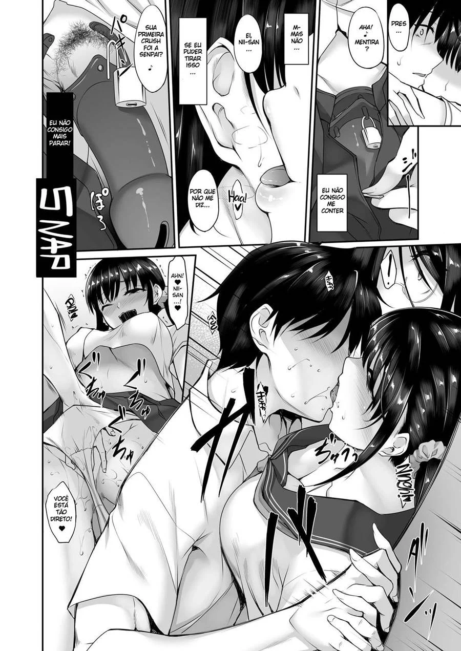 Buceta de Irmã 2 – Hentai Preto e Branco – Alta Qualidade em PT-BR